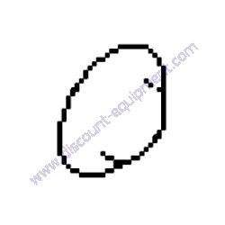 106-7557 CAP-WHEEL, BEARING Genuine Toro OEM Part