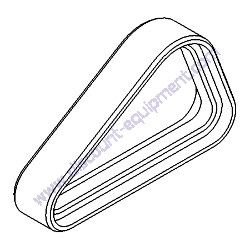 112-4816 TRACK-RUBBER Genuine Toro OEM Part