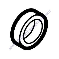 108-0634 SPACER-PLATE, RETAINING Genuine Toro OEM Part