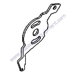 115-6549 PLATE-BASE, LH Genuine Toro OEM Part