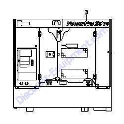 REF #3 - 39178 10140 Plate PowerPro 25 T4 Airman SDG25S-8E1 Generator
