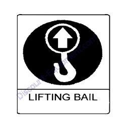 REF #37 - 39176 69300 Plate Lift Position Airman SDG25S-8E1 Generator