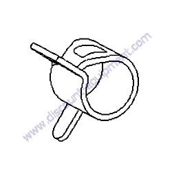 127-9276 CLAMP-HOSE Genuine Toro OEM Part