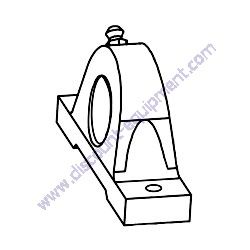 MIX232421 BEARING PILLOW BLOCK Marshalltown 800MP Mortar/Plaster Mixer