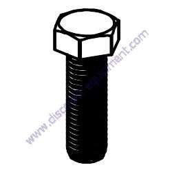 MIX70339 HEX CAP SCREW 1/2"-13 X 1-1/4" Marshalltown 1200MP 1220MP Mortar/Plaster Mixer