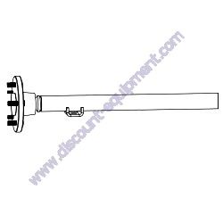 27309 SOLID AXLE ASSEMBLY Marshalltown 1620MP Mortar/Plaster Mixer