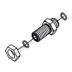 340-161 FITTING-BULKHEAD Genuine Toro OEM Part