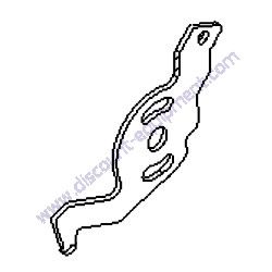 115-6535 PLATE-BASE, RH Genuine Toro OEM Part