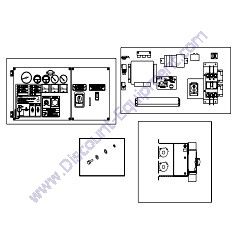46900 19010 Switch board Assy Airman SDG45S-8E1 Generator