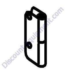 52480 14400 Hinge Silver 3-5/8" x 3" Airman SDG45S-8E1 Generator