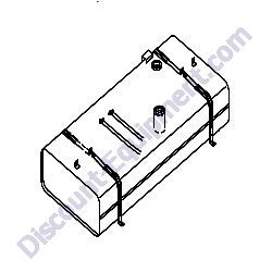 43100 79300 Fuel tank Airman SDG45S-8E1 Generator