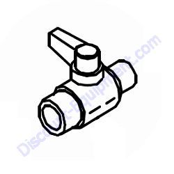 35421 06800 Air valve Airman SDG45S-8E1 Generator