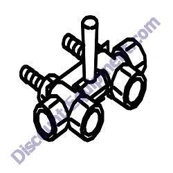 35483 10101 Stop valve Airman SDG45S-8E1 Generator