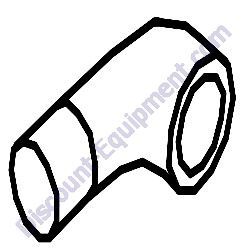 03731 21003 Elbow Airman SDG45S-8E1 Generator