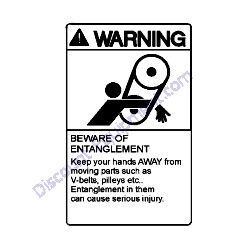 39176 73800 Plate Airman SDG45S-8E1 Generator