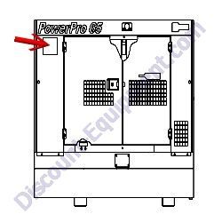 39178 18540 Plate Airman SDG65S-8C1 Generator