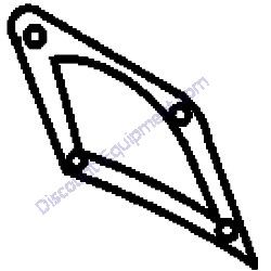 1317330370 SUCTION COVER PACKING MultiQuip QP-301TH Trash Pump