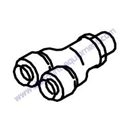 03734 68020 Y-Nipple Airman PDS185S-6B4 Air Compressor