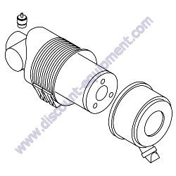 32100 41101 (32100 38500) Air Filter Assy Airman PDS185S-6B4 Air Compressor