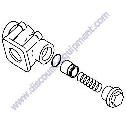 35300 16102 Pressure Control Valve Assembly Airman PDS185S-6B4 Air Compressor