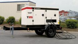 Terex Super Quiet (SQ) T25 Towable Generator w/ only 17hrs
