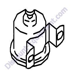 16640 90060 (43650 01900) Fuel pump Airman PDS185S-6B4 Air Compressor