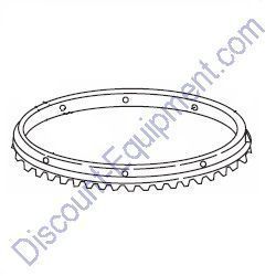 411810 Bowl Gear Ring Crown C6P Concrete Mixer
