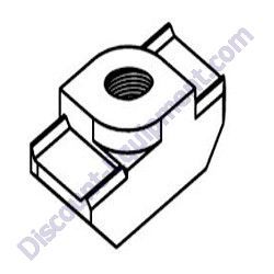 496860 T-Nut 3/8-16 Crown 16S Mortar Mixer