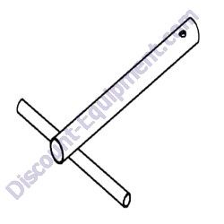 464966 Drawbar Crown 4S Mortar Mixer