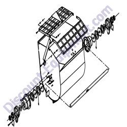 702097 Kit Drum with Paddles Crown 4S Mortar Mixer