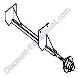 464961 Axle Assembly Crown 6SR Mortar Mixer