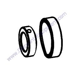 110450 Ball Bearing 208-24 Crown 6SR Mortar Mixer