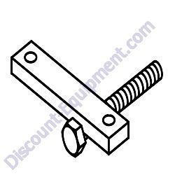 413436870 ENGINE NUT REAR MultiQuip MVC64VH-MVC64VHW Forward Plate Compactor