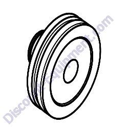 417355080 CLUTCH SHOE AND BOSS ASSEMBLY MultiQuip MVC40H Forward Plate Compactor