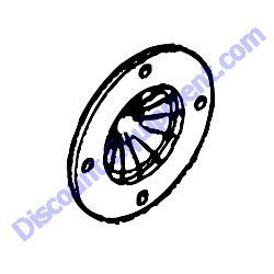 417339899 CASE COVER RIGHT MultiQuip MVC40H Forward Plate Compactor