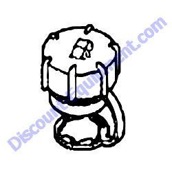 17620Z0J800 CAP FUEL TANK Multiquip MVC40H Forward Plate Compactor