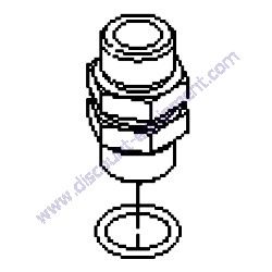 98-9906 FITTING-THREAD, STRAIGHT Genuine Toro OEM Part