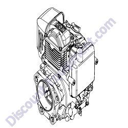 912210028 ENGINE ASSY GX100RTKRB6 Multiquip MTR40HF Rammer