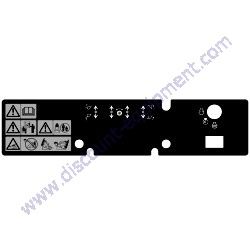 144-2025 DECAL-CONTROL PANEL Genuine Toro OEM Part