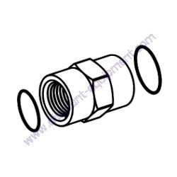 95-3209 FITTING-THREAD, STRAIGHT Genuine Toro OEM Part