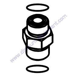 340-133 FITTING-STR Genuine Toro OEM Part