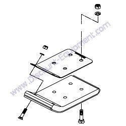 305910050 FOOT ASSEMBLY Multiquip MTR40HF Rammer