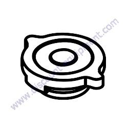 93-5957 CAP-RADIATOR Genuine Toro OEM Part