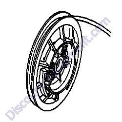 28421Z0DV02 REEL, RECOIL STARTER MultiQuip MTX80HDR Rammer