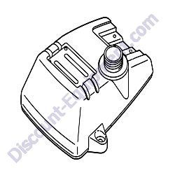 366910042 (366120250) FUEL TANK MultiQuip MTX50HD Rammer