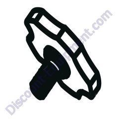 366345980 KNOB, CLEANER COVER MultiQuip MTX70HDR Rammer