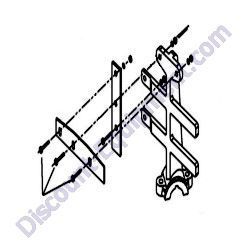 609814 Steel Blade Kit Crown 12SH Mortar Mixer