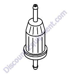 16910Z4ES21 FILTER IN-LINE FUEL MultiQuip MTX50HD Rammer