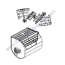 610501 Drum Kit Includes Paddles Crown 12SH Mortar Mixer