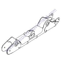 138-4657 FRAME-TRACK, RH Genuine Toro OEM Part